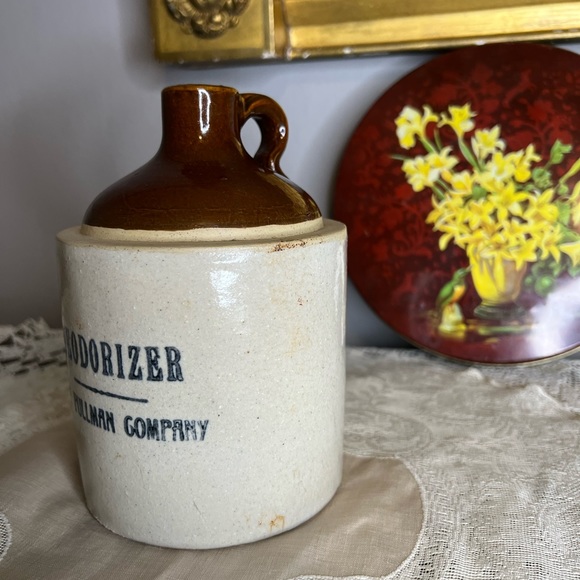Western Stoneware Co's "The Deodorizer" Jug Made For The Pullman Railroad - Picture 4 of 5